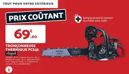 Bricomarché scheppach TRONÇONNEUSE THERMIQUE PCS38 offre