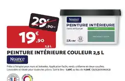 Bricomarché Nuance Peinture intérieure offre