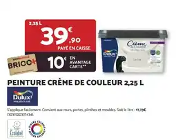 Bricomarché Dulux Crème de Couleur offre
