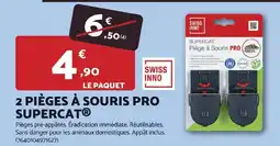 Bricomarché SWISS INNO Piège à Souris PRO offre