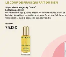 Monop' Nuxe Super Sérum [10] offre