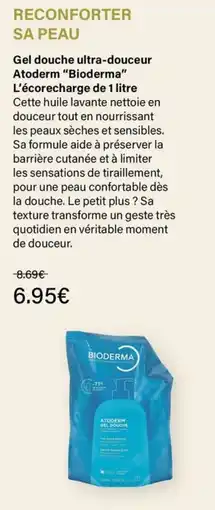 Monop' Bioderma Gel douche ultra-douceur Atoderm offre