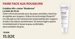 Monop' Bioderma Créaline AR+ crème offre
