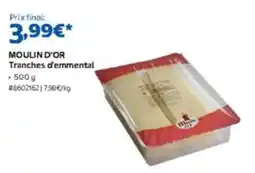 Costco MOULIN D'OR Tranches d'emmental offre