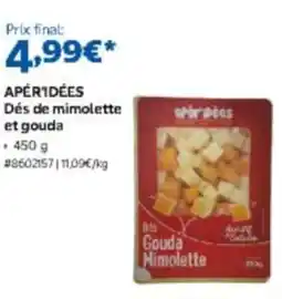Costco Apér1dées dés de mimolette et gouda offre