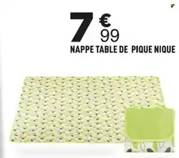 Centrakor NAPPE TABLE DE PIQUE NIQUE offre