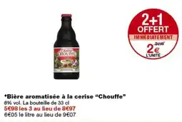 Monop' Chouffe Bière aromatisée à la cerise offre