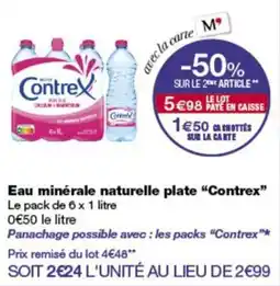 Monop' Contrex offre