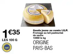 Monop' Royal Hollandia Gouda jeune au cumin offre