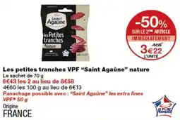 Monop' Saint Agaune les petites tranches offre