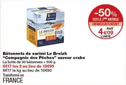 Monop' Le Breizh Surimi offre