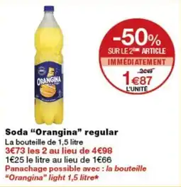 Monop' Orangina Soda regular offre