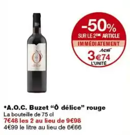 Monop' Ô délice offre