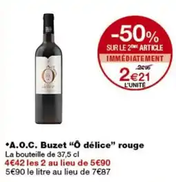 Monop' Ô délice offre