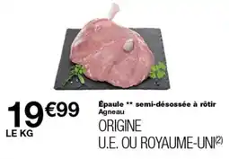 Monop' Agneau Épaule offre