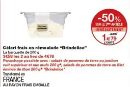 Monop' Brindelice Céleri frais en rémoulade offre