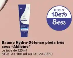 Monop' Akileïne Baume Hydra-Défense pieds très secs offre