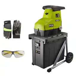 Gamm vert Broyeur de végétaux électrique rsh3045u ryobi offre
