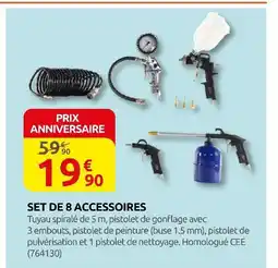 Rural Master Set de 8 accessoires offre