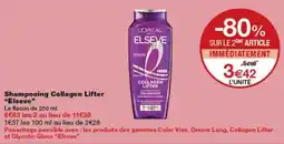 Monop' ELSEVE Shampooing Collagen Lifter offre