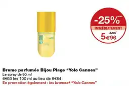 Monop' Bijou Plage Brume parfumée offre