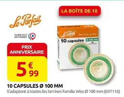 Rural Master Le parfait 10 capsules ø 100 mm offre
