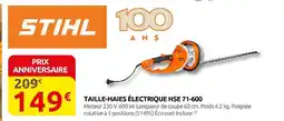 Rural Master Stihl taille-haies électrique hse 71-600 offre