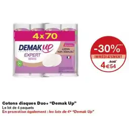 Monop' Demak Up Cotons disques Duo+ offre