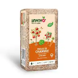 Gamm vert Invivo nous on sème paillis de chanvre invivo nous on sème offre