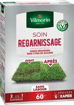 Gamm vert Soin regarnissage gazon 2 en 1 vilmorin offre