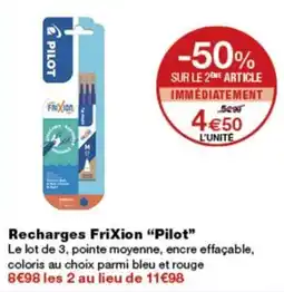 Monop' Pilot Recharges FriXion offre