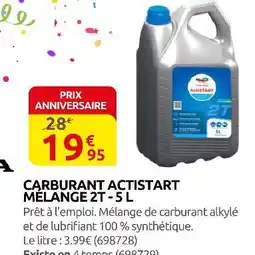Rural Master Actistart carburant mélange 2t offre