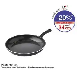 Monop' Poêle 30 cm offre