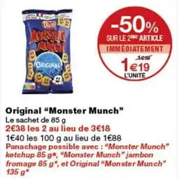 Monop' Vico Monster Munch offre