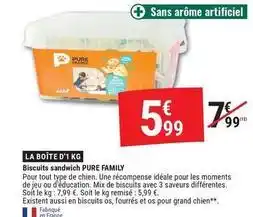 Gamm vert Mix - biscuits sandwich pure family offre