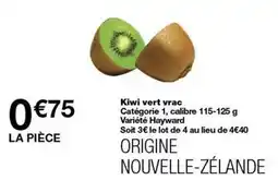 Monop' Hayward - kiwi vert vrac offre