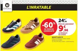 Super U U collection - baskets adulte offre