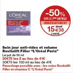 Monop' L'ORÉAL PARIS Revitalift Filler offre