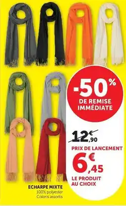 Super U U collection - echarpe mixte offre