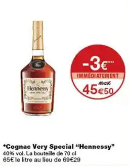 Monop' Hennessy Cognac Very Special offre