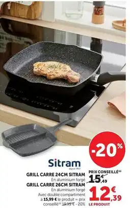 Hyper U Sitram - grill carre offre