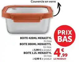 Hyper U Menastyl - boite offre