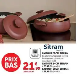 Super U Sitram - faitout 20 cm offre