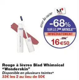 Monop' Blad Whimsical Rouge à lèvres offre