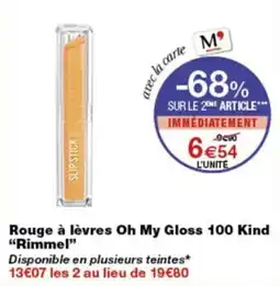 Monop' Rimmel Sup Stick offre