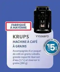 Super U Krups - machine à café à grains offre