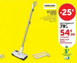 Super U Kärcher - balai vapeur kst1 upright karcher offre