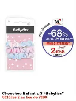 Monop' BabyLiss Chouchou Enfant offre