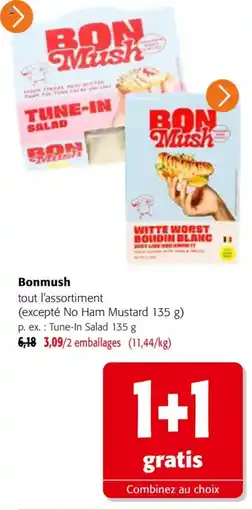 Colruyt Bonmush tout l'assortiment offre