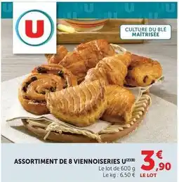 Hyper U U - assortiment de viennoiseries offre